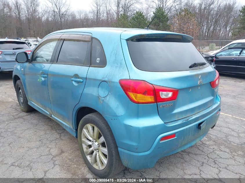 2011 Mitsubishi Outlander Sport Se VIN: JA4AR4AU0BZ017070 Lot: 39055475