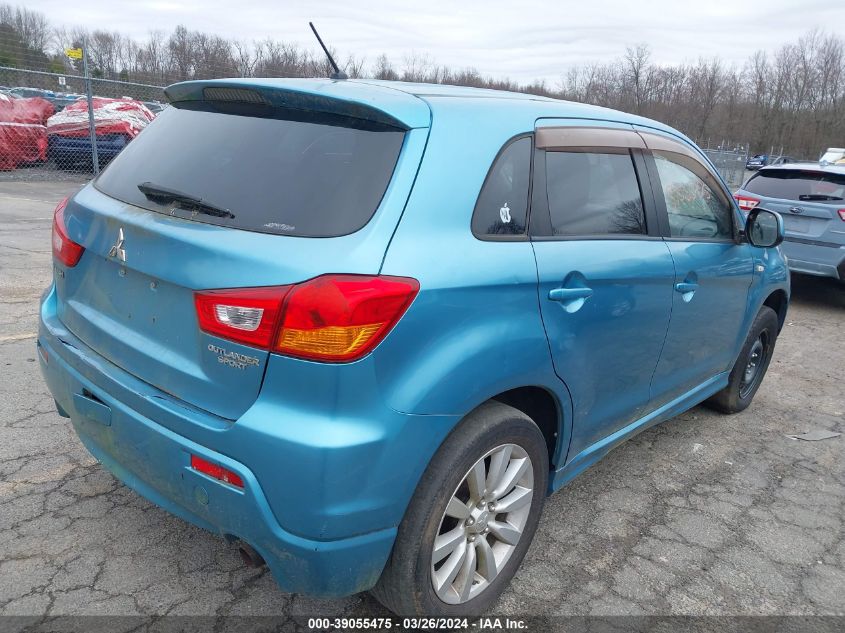 2011 Mitsubishi Outlander Sport Se VIN: JA4AR4AU0BZ017070 Lot: 39055475