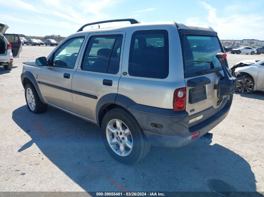 2003 Land Rover Freelander Se VIN: SALNY22283A270531 Lot: 39055481