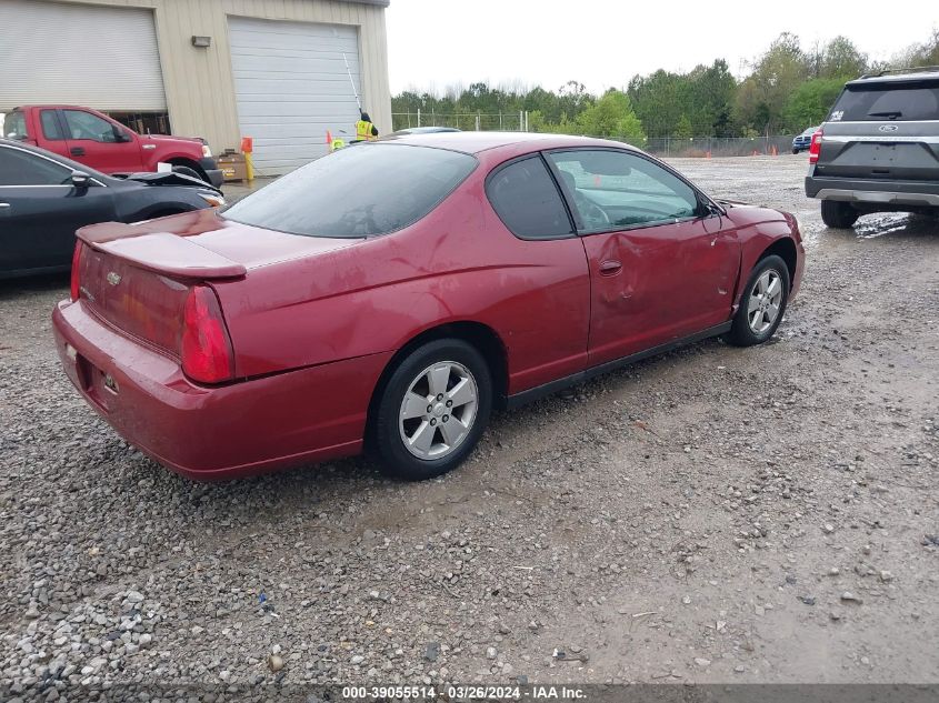 2006 Chevrolet Monte Carlo Lt VIN: 2G1WM15K369183996 Lot: 39055514