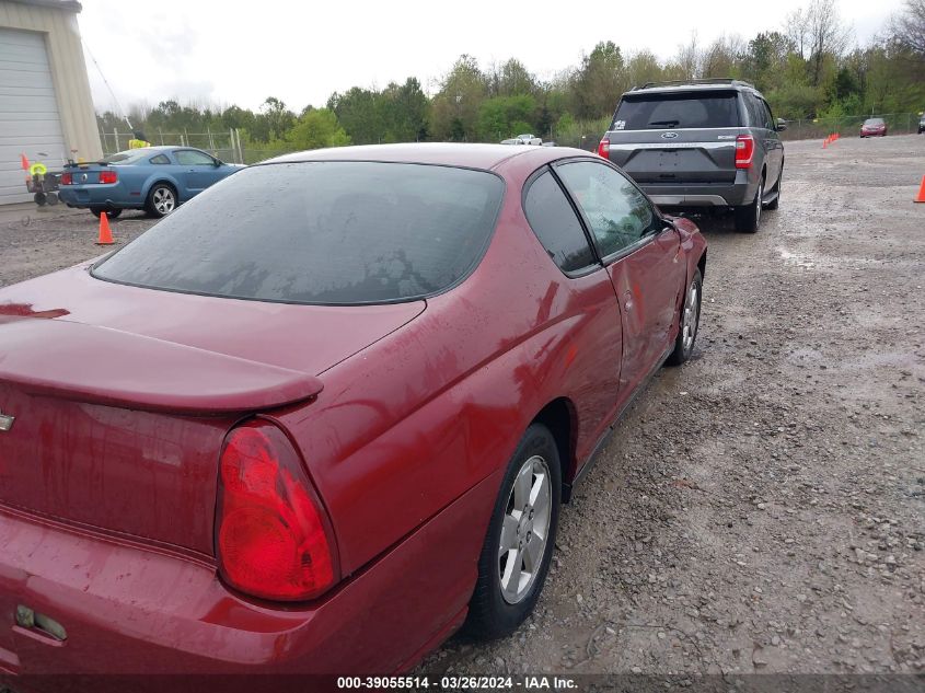 2006 Chevrolet Monte Carlo Lt VIN: 2G1WM15K369183996 Lot: 39055514