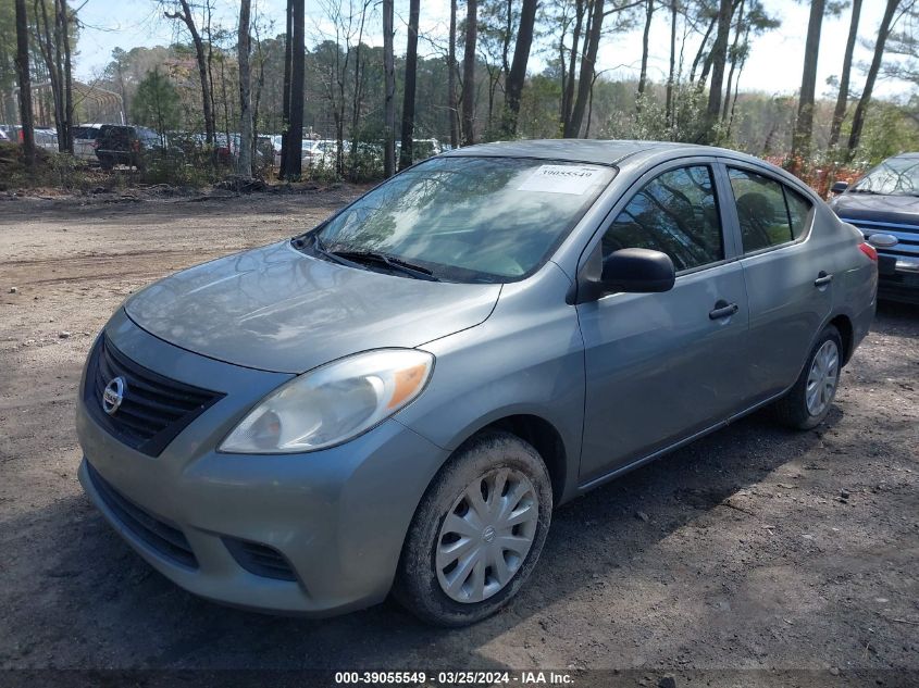 3N1CN7AP3EL811582 | 2014 NISSAN VERSA