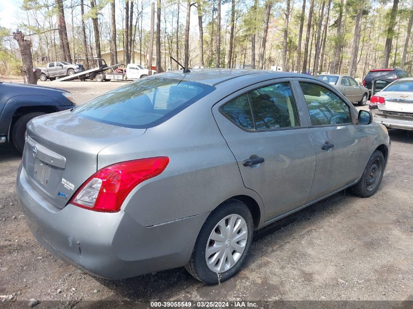 3N1CN7AP3EL811582 | 2014 NISSAN VERSA