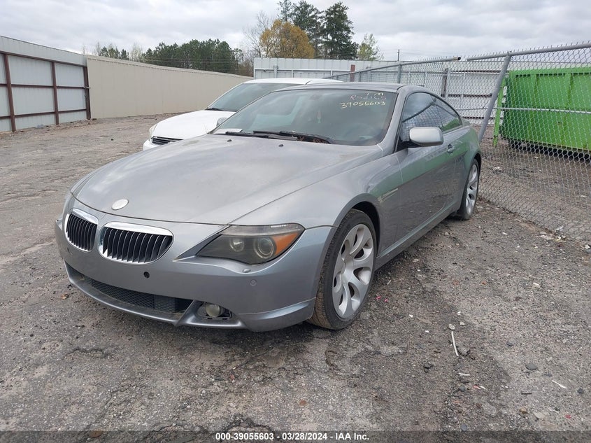 2007 BMW 650I VIN: WBAEH135X7CR52165 Lot: 39055603