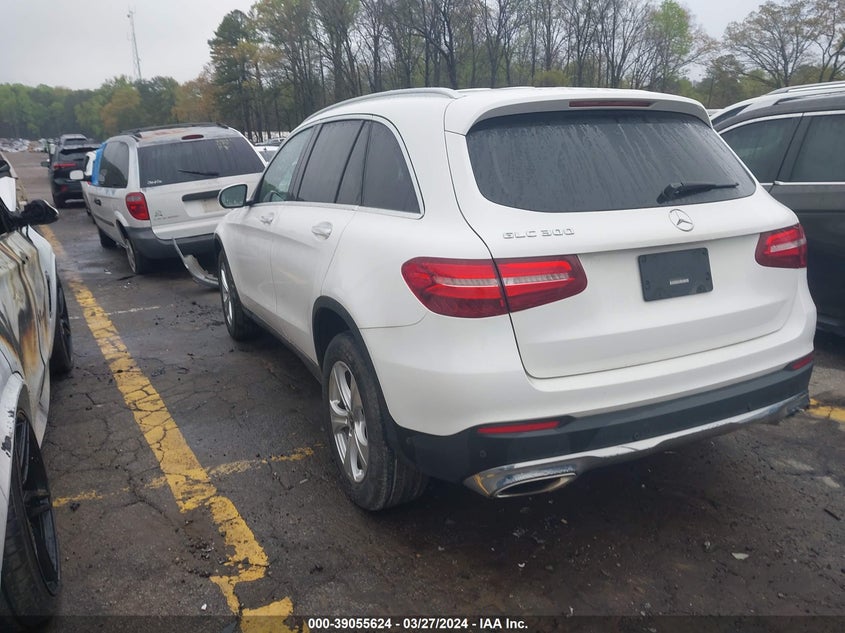 2018 Mercedes-Benz Glc 300 VIN: WDC0G4JB3JV053499 Lot: 39055624