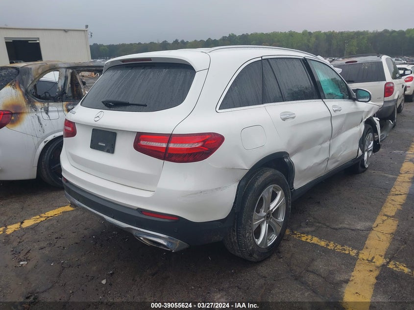 2018 Mercedes-Benz Glc 300 VIN: WDC0G4JB3JV053499 Lot: 39055624