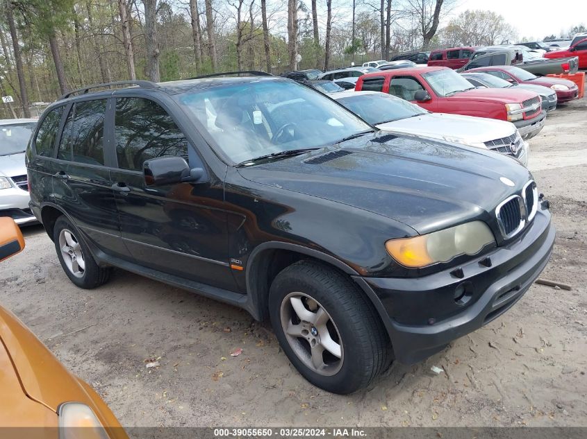 2002 BMW X5 3.0I VIN: 5UXFA53522LP32142 Lot: 40302537