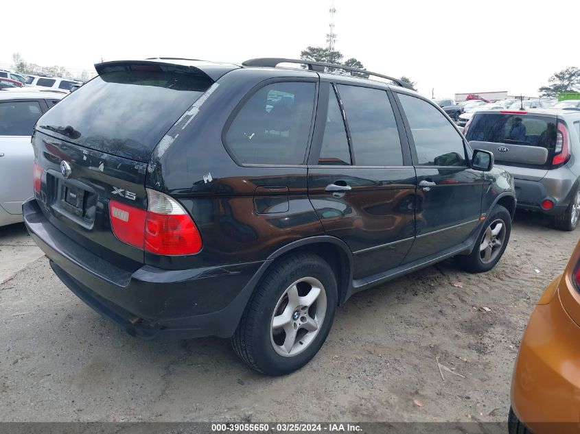 2002 BMW X5 3.0I VIN: 5UXFA53522LP32142 Lot: 40302537