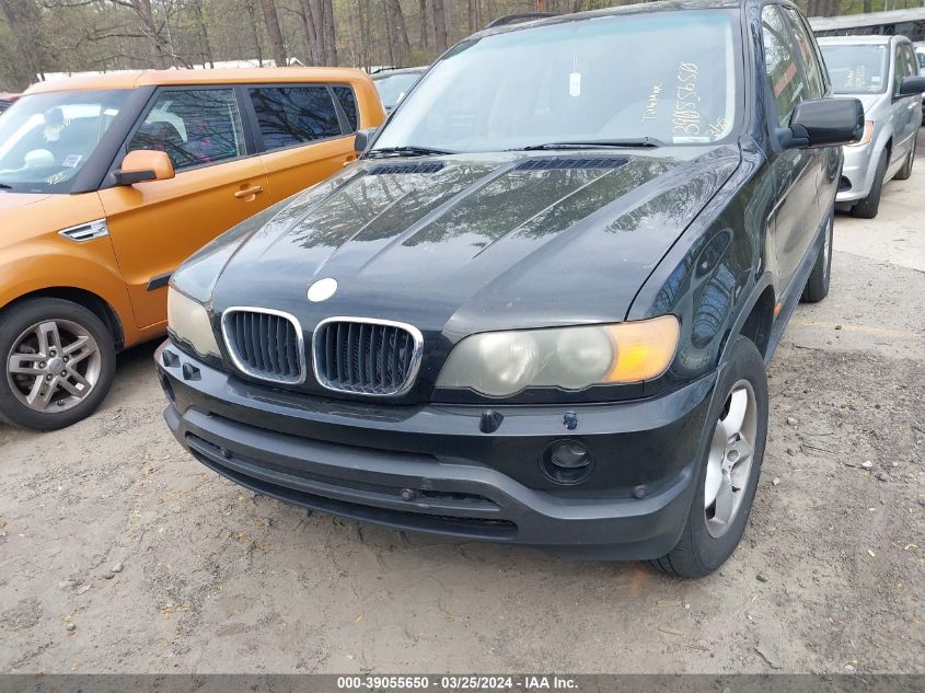 2002 BMW X5 3.0I VIN: 5UXFA53522LP32142 Lot: 40302537