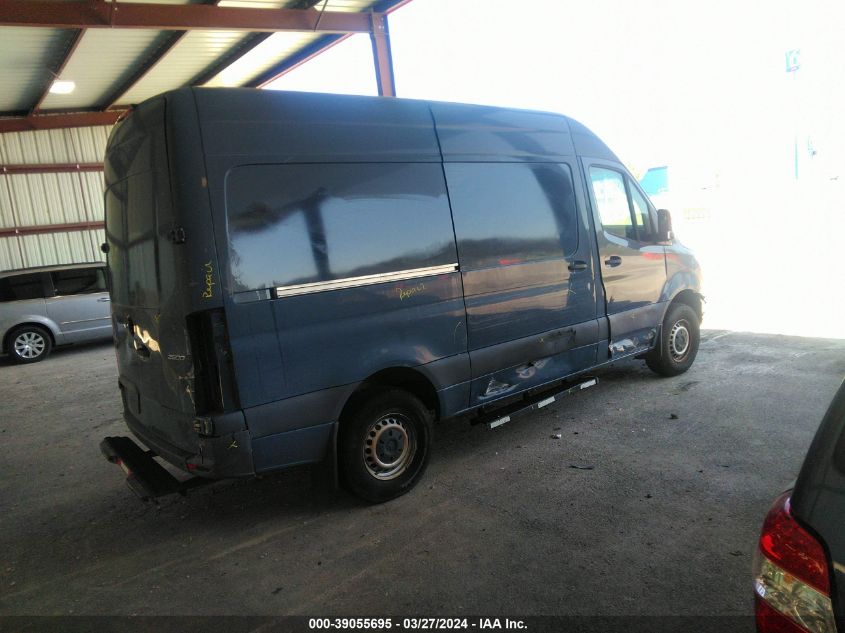 2019 Mercedes-Benz Sprinter 2500 High Roof V6/Standard Roof V6 VIN: WD4PF0CD2KP103612 Lot: 39055695