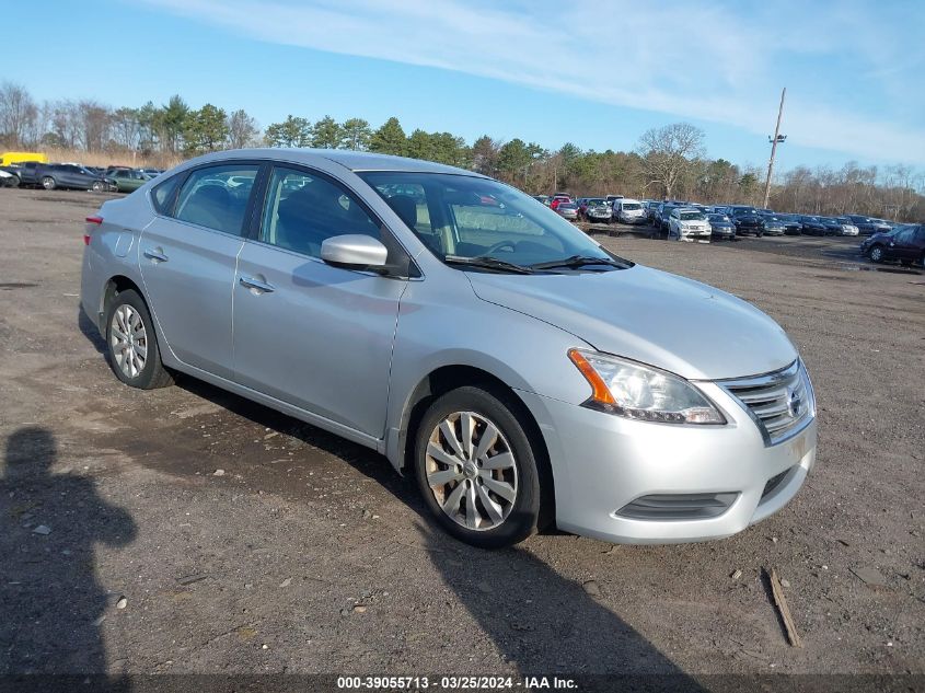 3N1AB7AP4EY302054 | 2014 NISSAN SENTRA