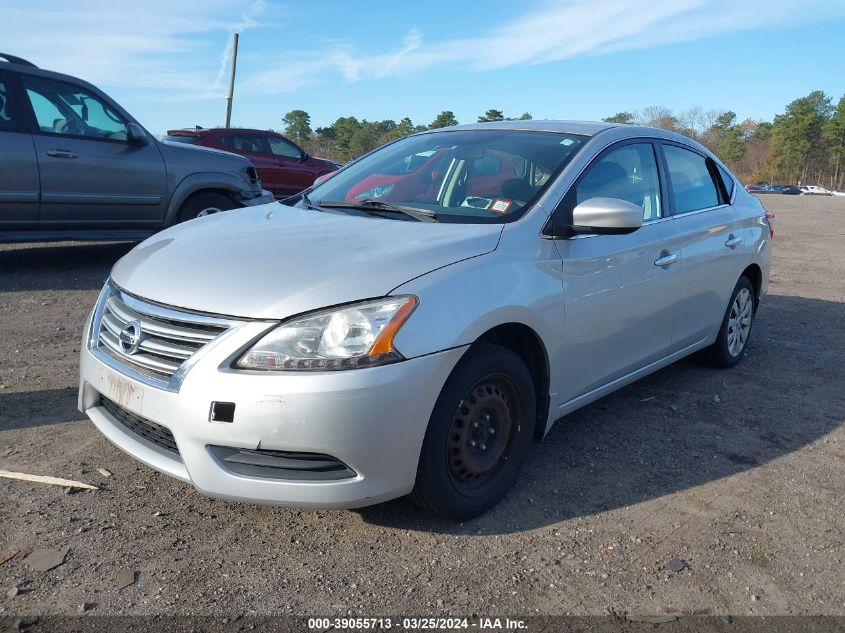 3N1AB7AP4EY302054 | 2014 NISSAN SENTRA