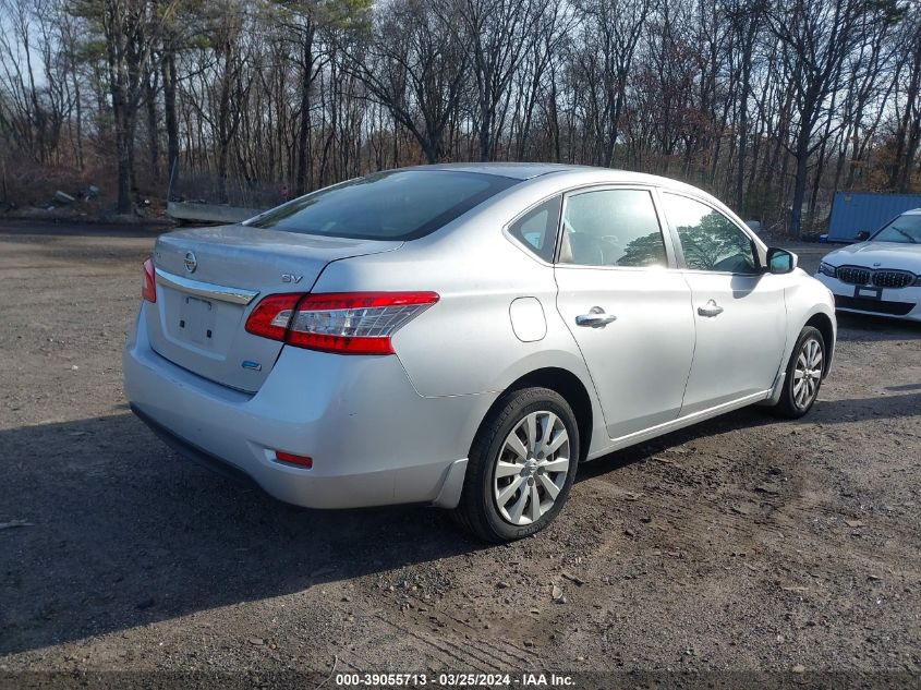 3N1AB7AP4EY302054 | 2014 NISSAN SENTRA