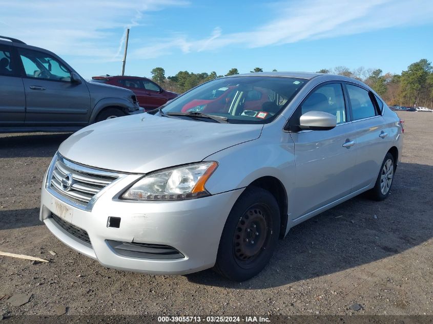 3N1AB7AP4EY302054 | 2014 NISSAN SENTRA