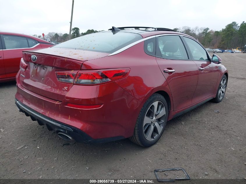 VIN 5XXGT4L38KG362081 2019 KIA Optima, Lx/S no.4