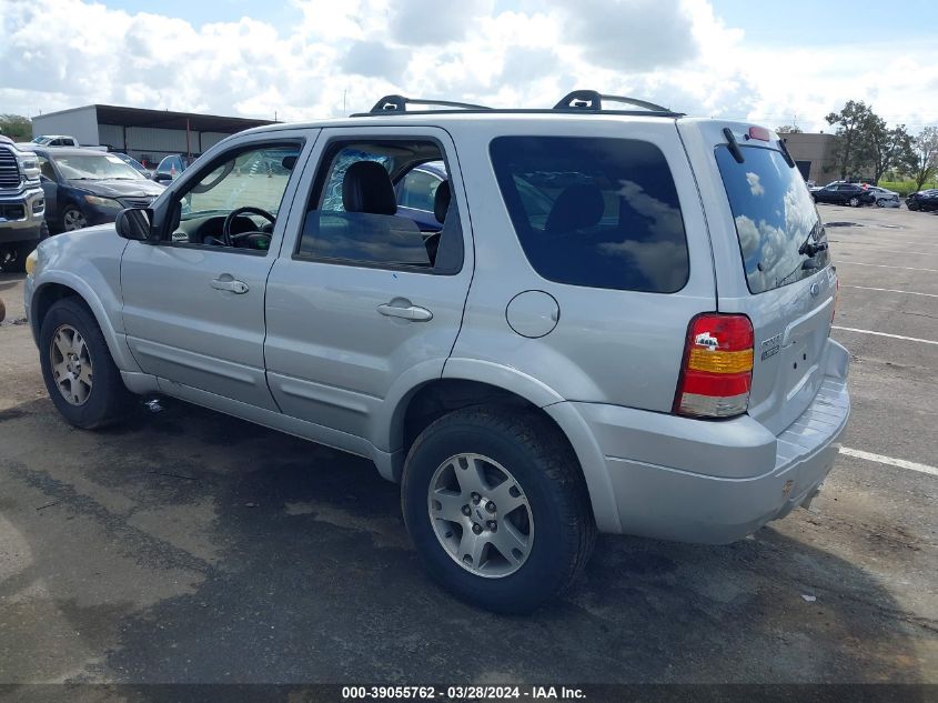 2005 Ford Escape Limited VIN: 1FMYU04165KB19009 Lot: 39055762