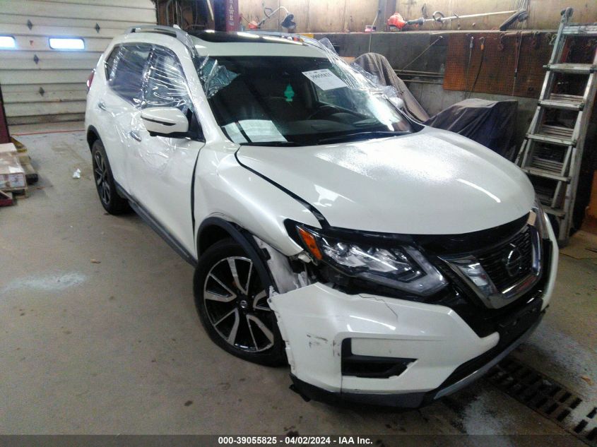 2019 Nissan Rogue Sl VIN: 5N1AT2MV4KC728043 Lot: 39055825