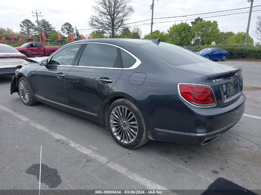 2019 Kia K900 Luxury VIN: KNAS34J68K6013585 Lot: 39055834