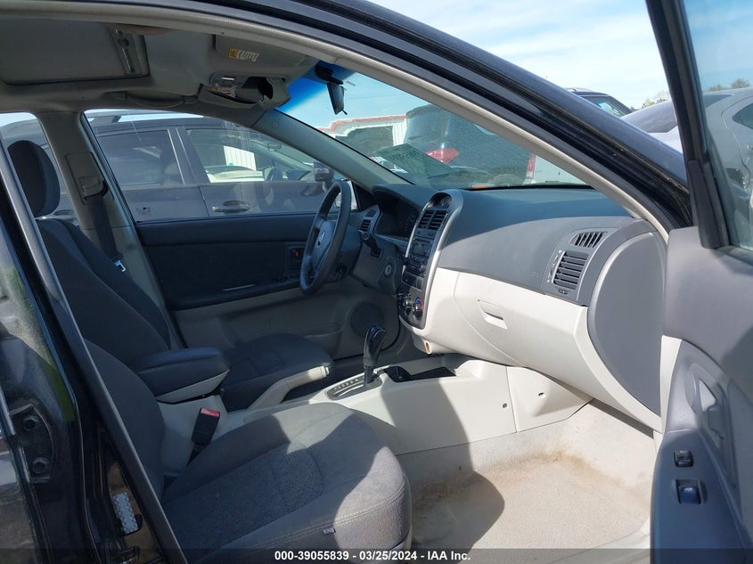 2006 Kia Spectra Lx/Ex VIN: KNAFE121265240893 Lot: 39055839