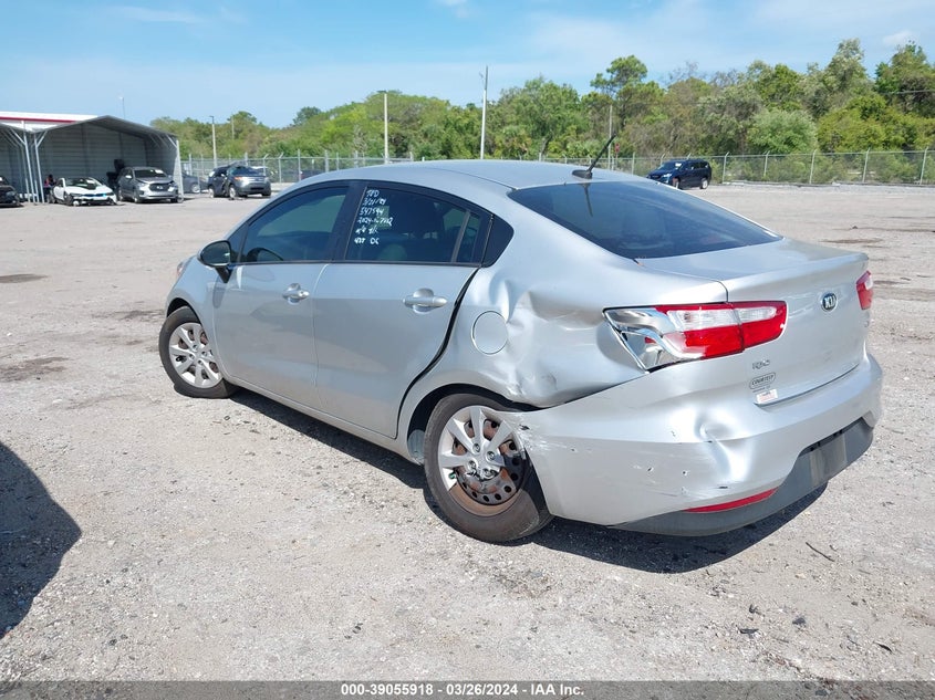 2016 KIA RIO LX - KNADM4A34G6554474