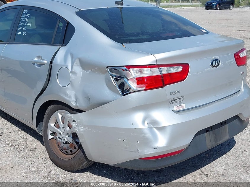 2016 KIA RIO LX - KNADM4A34G6554474