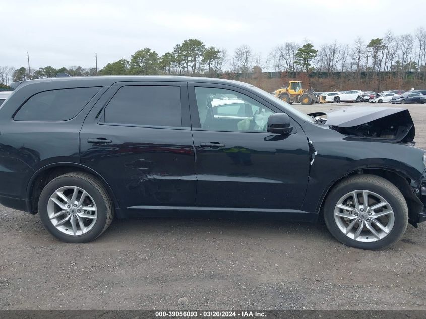 2022 Dodge Durango Gt Awd VIN: 1C4RDJDG6NC105334 Lot: 39056093