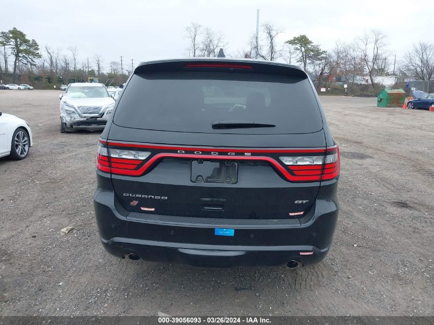 2022 Dodge Durango Gt Awd VIN: 1C4RDJDG6NC105334 Lot: 39056093