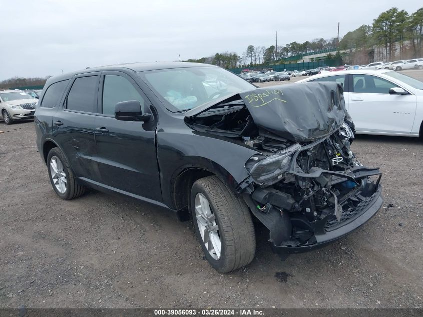 2022 Dodge Durango Gt Awd VIN: 1C4RDJDG6NC105334 Lot: 39056093