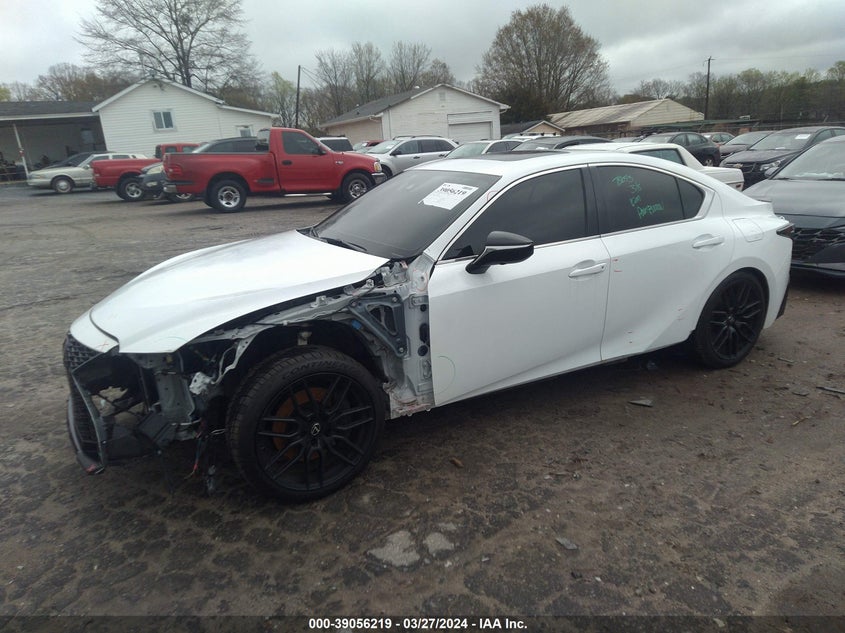2021 LEXUS IS 350 3.5L V-6 DI, DOHC, V(VIN: JTHGZ1B25M5040459