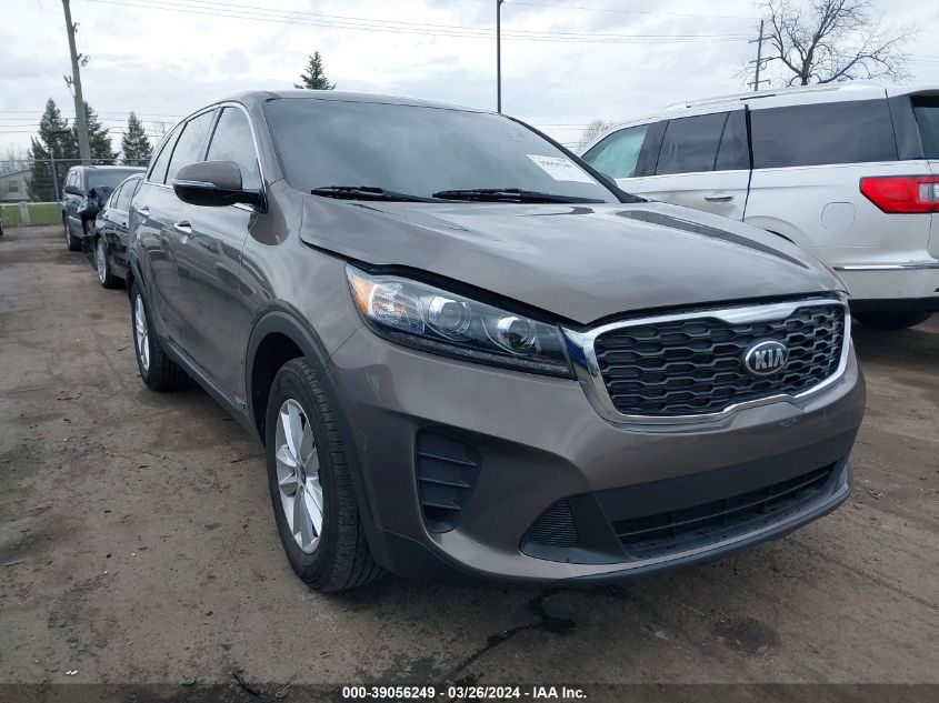 2019 KIA SORENTO 2.4L LX - 5XYPGDA37KG479282