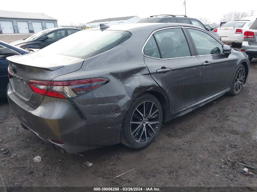 2021 Toyota Camry Se VIN: 4T1G11AK9MU537901 Lot: 39056258