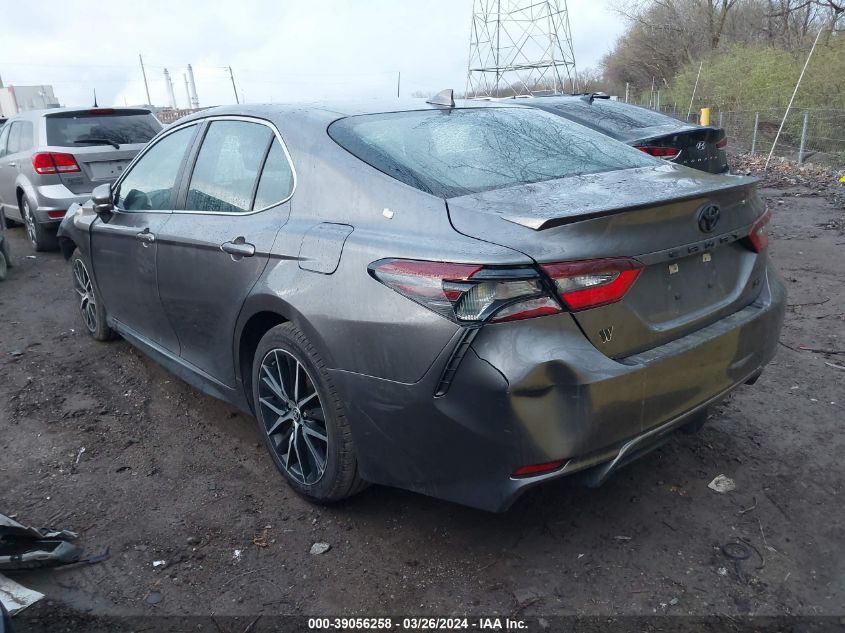 2021 Toyota Camry Se VIN: 4T1G11AK9MU537901 Lot: 39056258