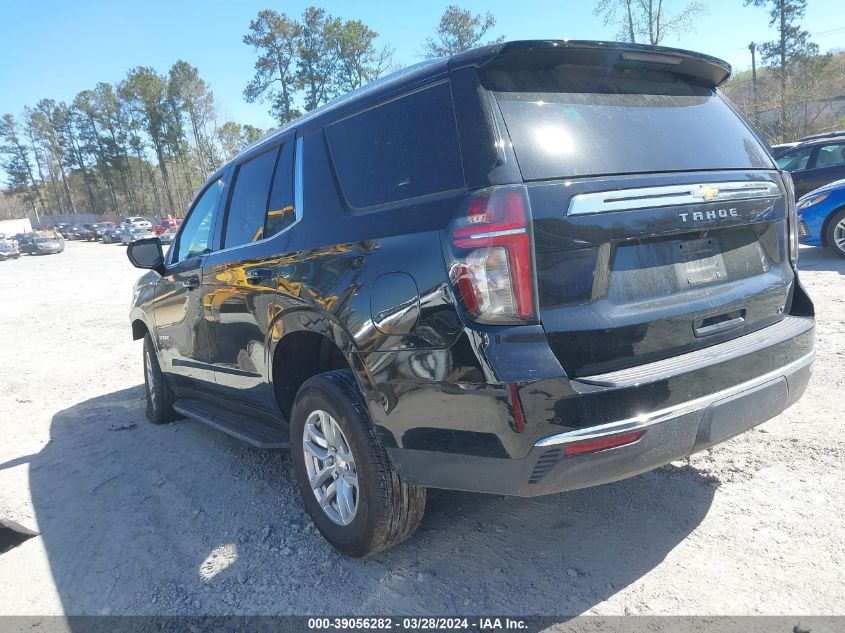 2023 Chevrolet Tahoe 4Wd Lt VIN: 1GNSKNKD3PR311693 Lot: 39056282