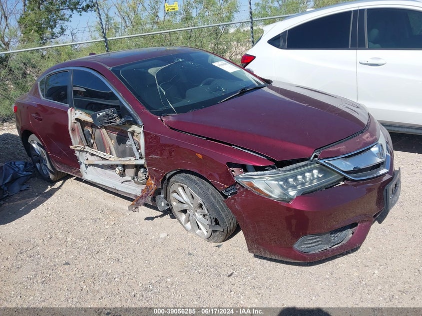 2016 Acura Ilx 2.4L/Acurawatch Plus Package VIN: 19UDE2F35GA011968 Lot: 39056285