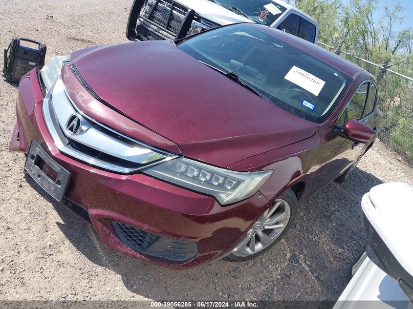 2016 Acura Ilx 2.4L/Acurawatch Plus Package VIN: 19UDE2F35GA011968 Lot: 39056285