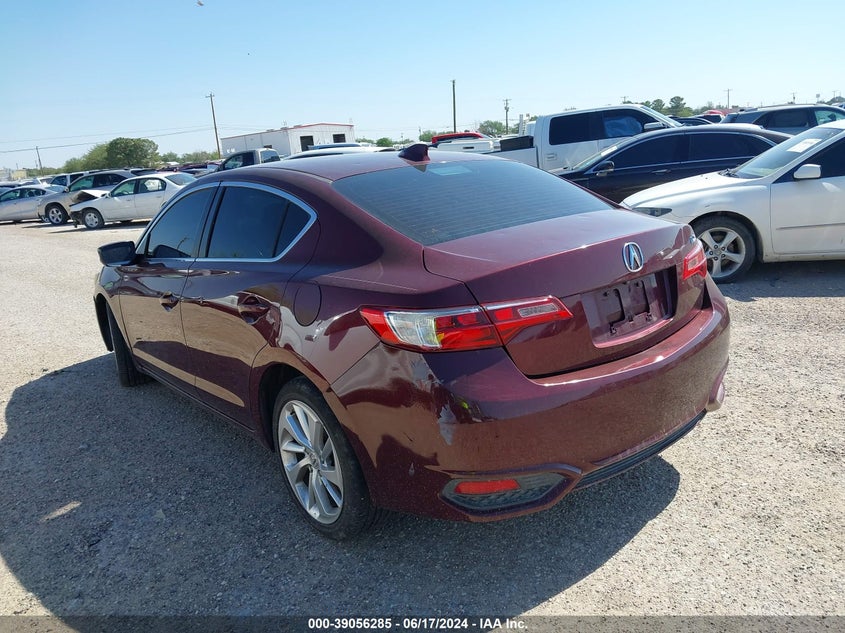 2016 Acura Ilx 2.4L/Acurawatch Plus Package VIN: 19UDE2F35GA011968 Lot: 39056285