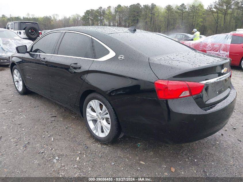 2014 Chevrolet Impala 1Lt VIN: 2G1115SL0E9280322 Lot: 39725456