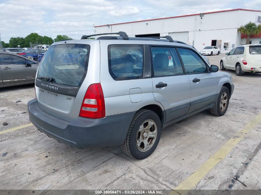 JF1SG63674H712610 2004 Subaru Forester 2.5X