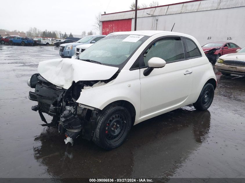 2012 Fiat 500 Pop VIN: 3C3CFFAR5CT114079 Lot: 39056536