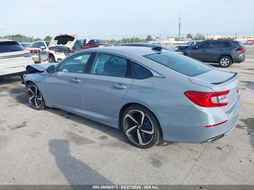 VIN 1HGCV1F44NA011035 2022 HONDA ACCORD SPORT SE
