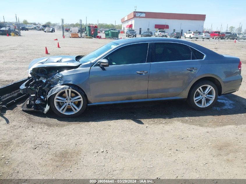 2015 Volkswagen Passat 2.0L Tdi Se VIN: 1VWBV7A39FC094122 Lot: 39056640