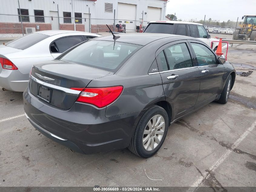 1C3CCBCG7EN186580 | 2014 CHRYSLER 200