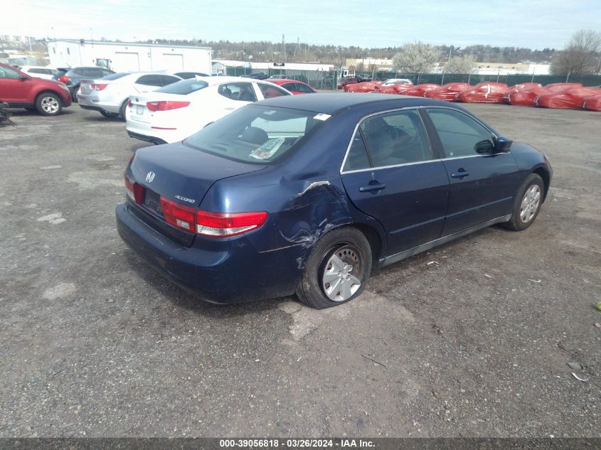 1HGCM55324A079142 | 2004 HONDA ACCORD