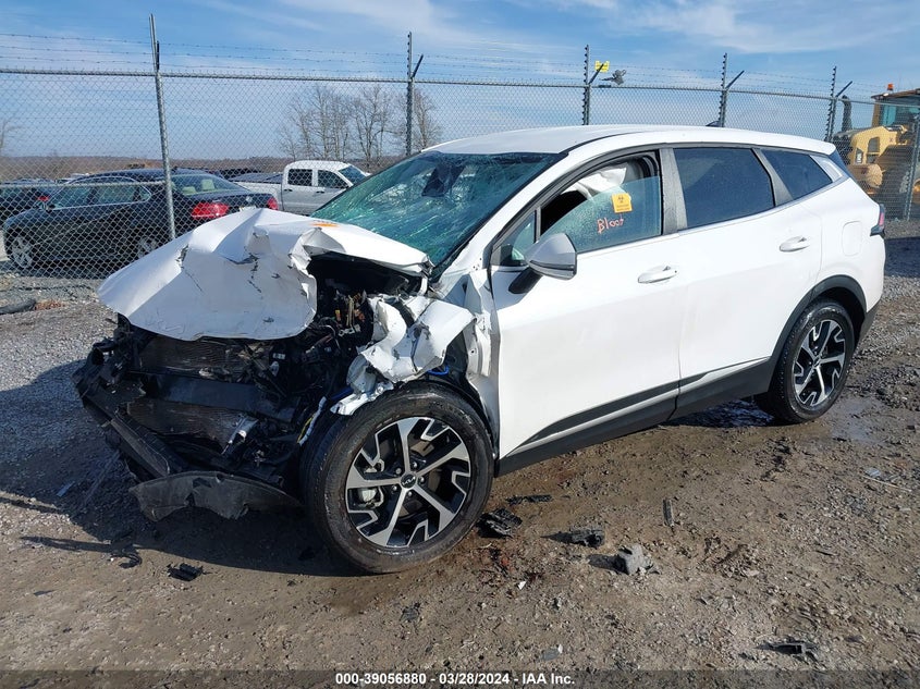 2023 KIA SPORTAGE 2.5L I4   N(VIN: 5XYK33AF7PG077828