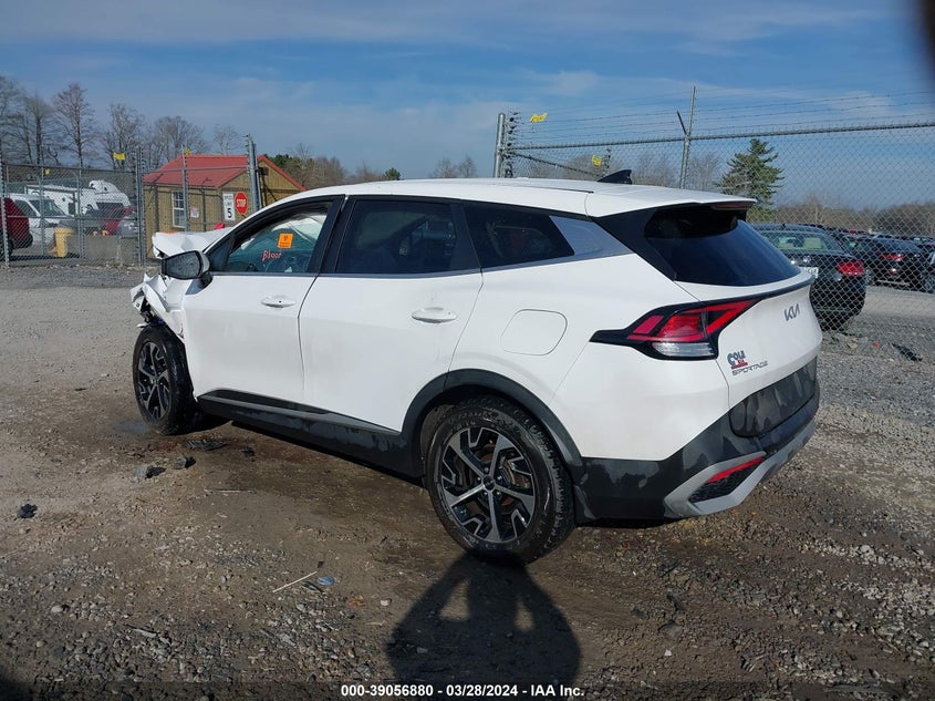 2023 KIA SPORTAGE 2.5L I4   N(VIN: 5XYK33AF7PG077828