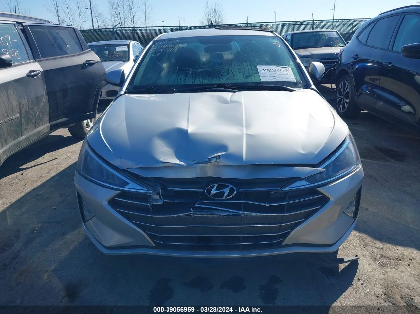 2019 Hyundai Elantra Se VIN: 5NPD74LF1KH459418 Lot: 39056959