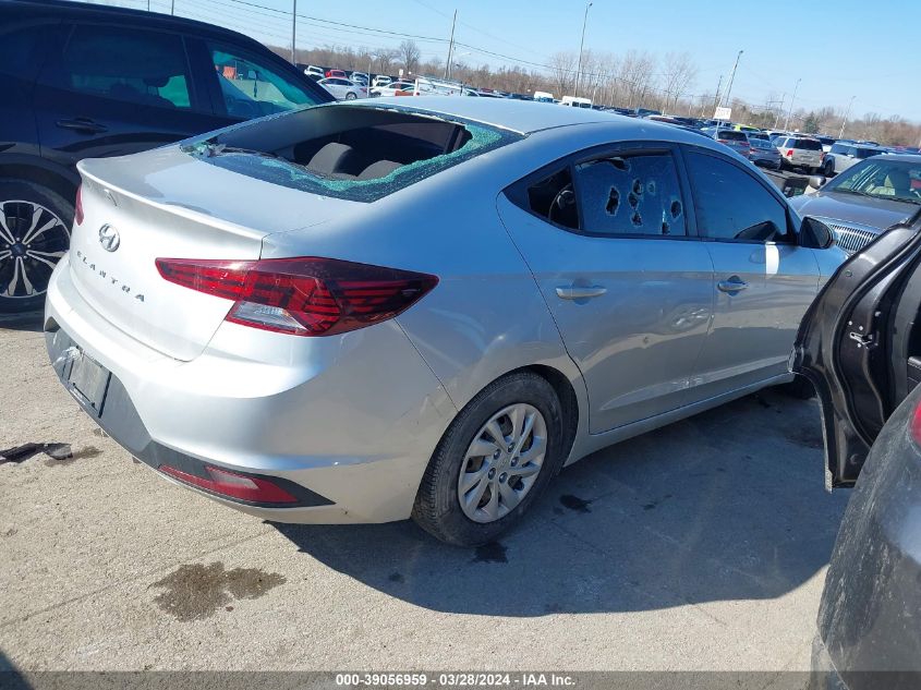 2019 Hyundai Elantra Se VIN: 5NPD74LF1KH459418 Lot: 39056959