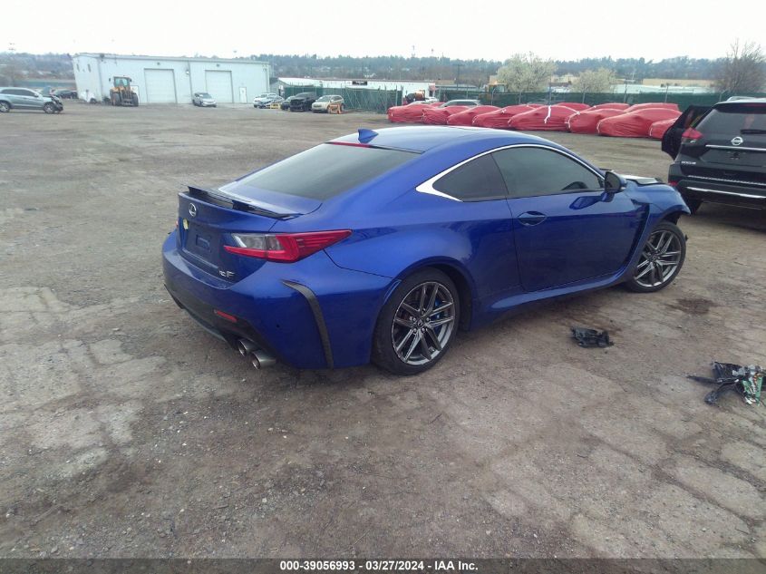 2015 Lexus Rc F VIN: JTHHP5BC9F5004481 Lot: 39056993