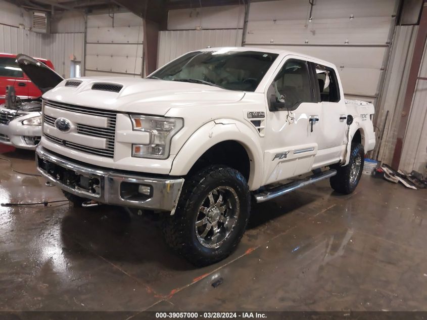 1FTEW1EFXFKD99567 2015 FORD F-150 - Image 2