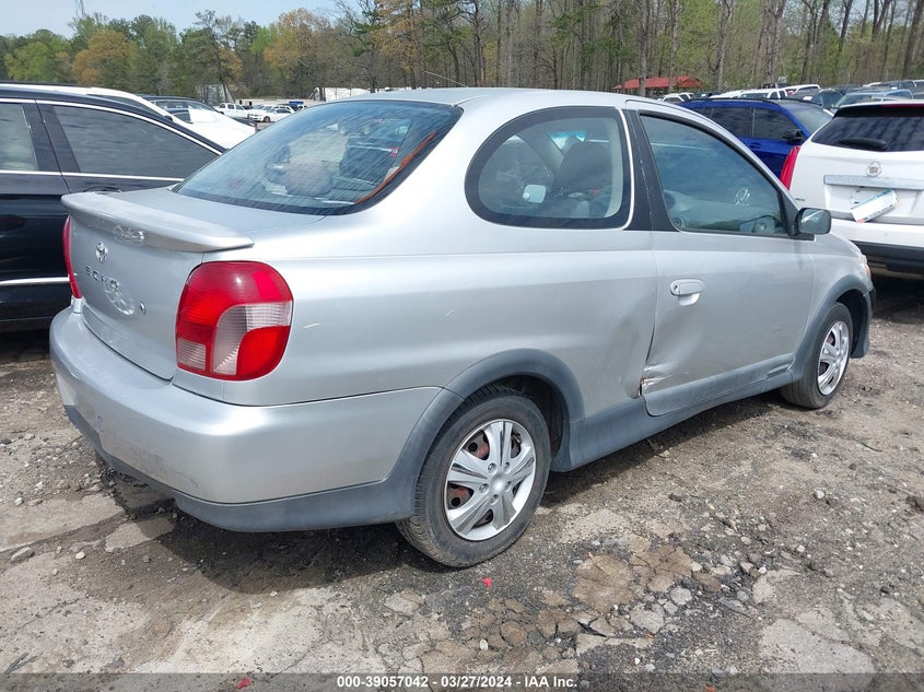 2001 Toyota Echo VIN: JTDAT123110199361 Lot: 39057042